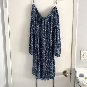 Floral off the shoulder dress